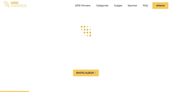 Desktop Screenshot of hrdistinctionawards.com